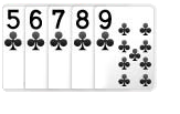 kartu straight flush